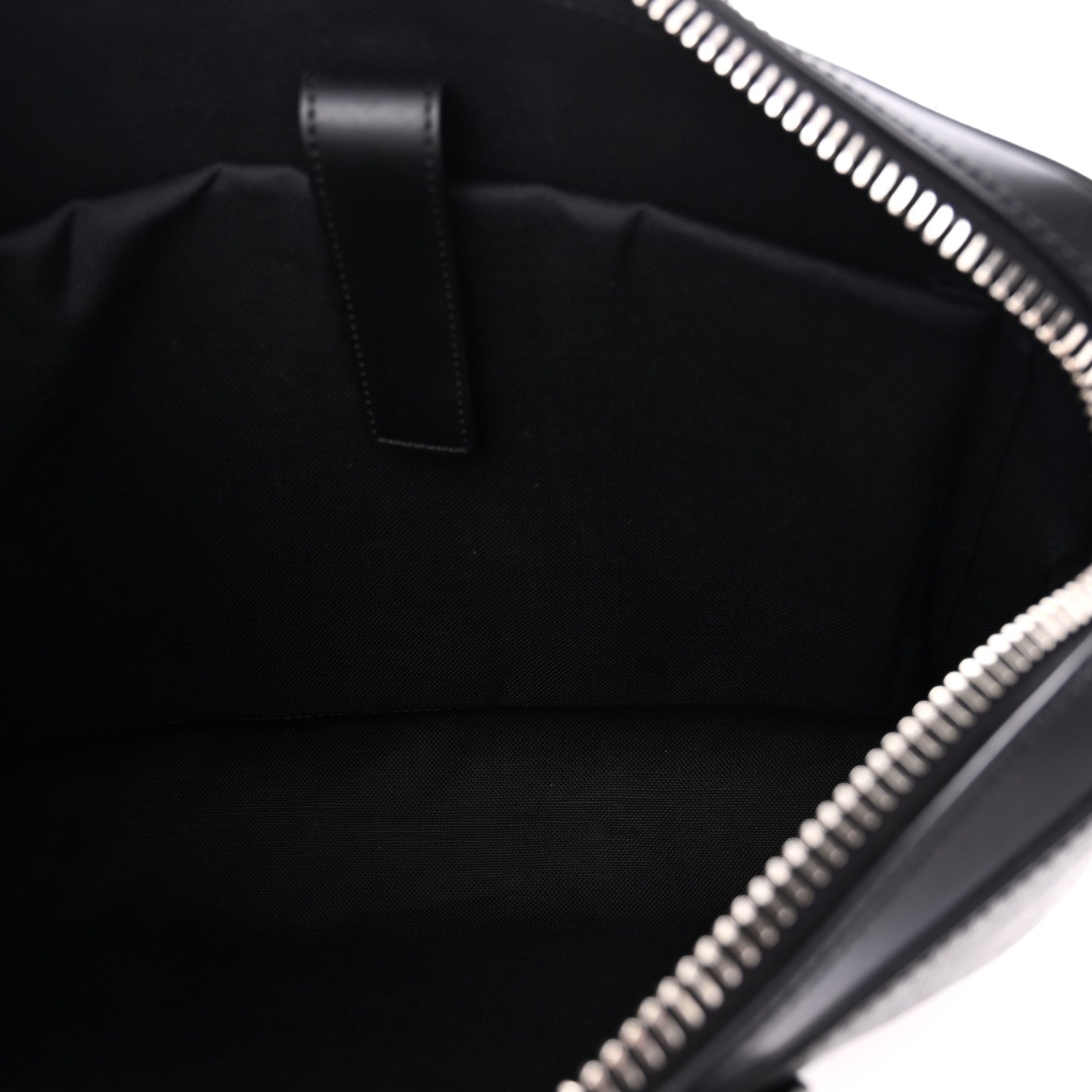 GG Supreme Monogram Appia Calfskin Web Briefcase Black