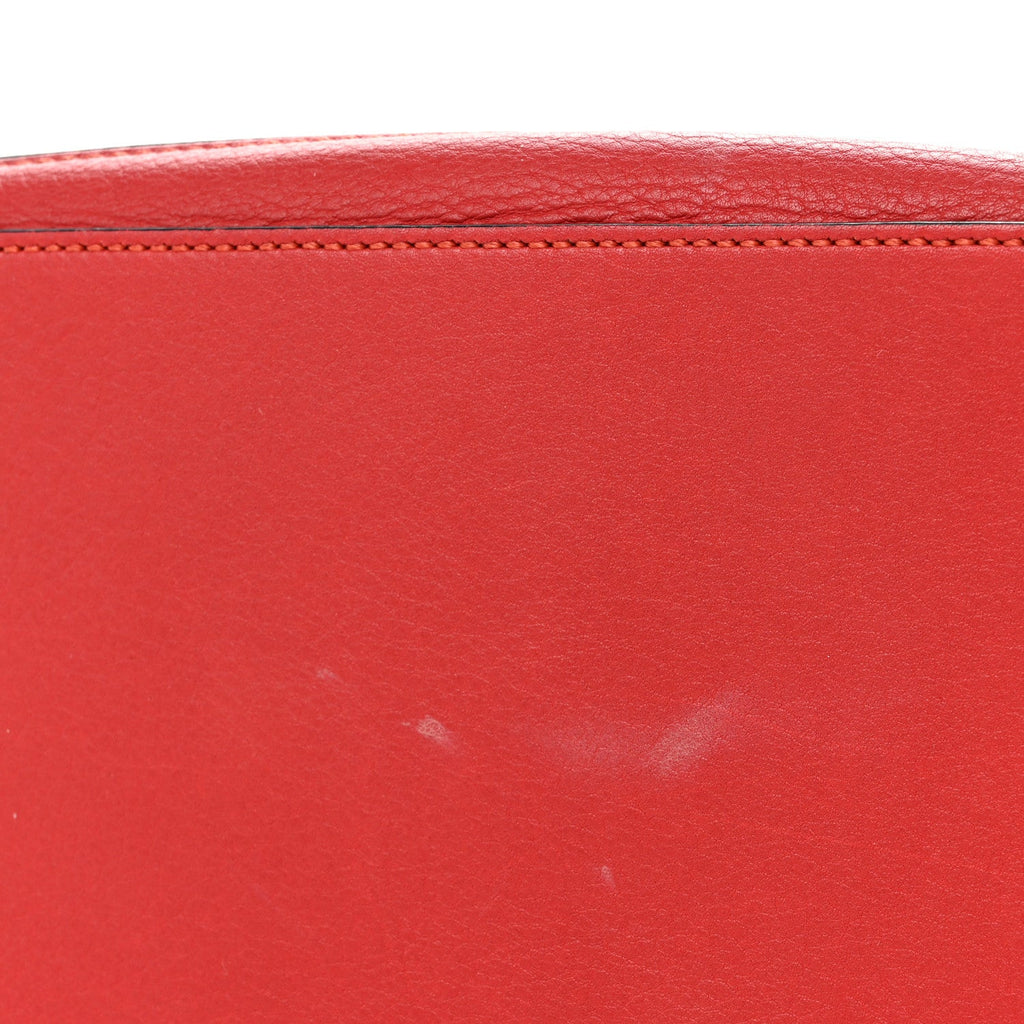 Calfskin Small Puzzle Bag Scarlet