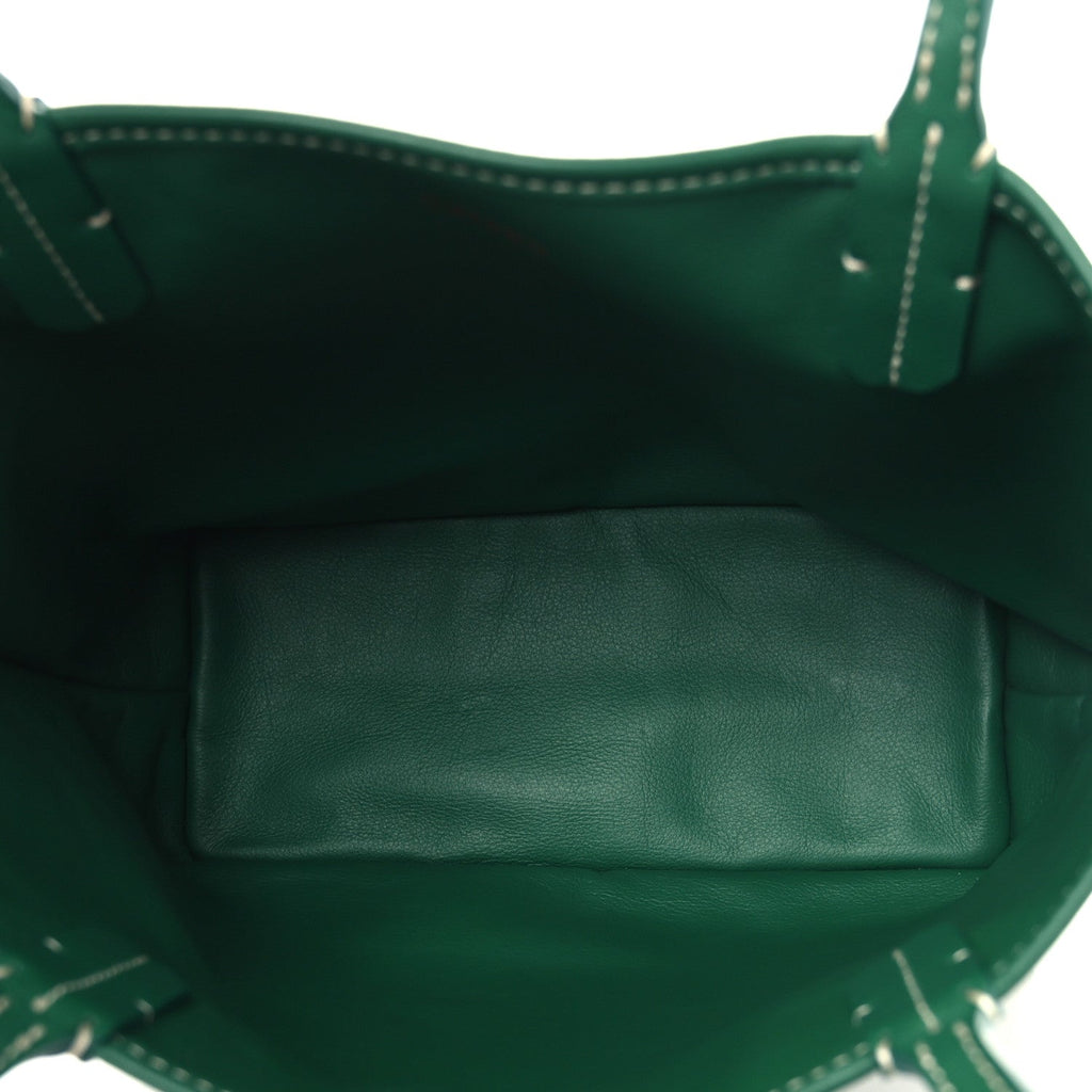 Goyardine Reversible Mini Anjou Green