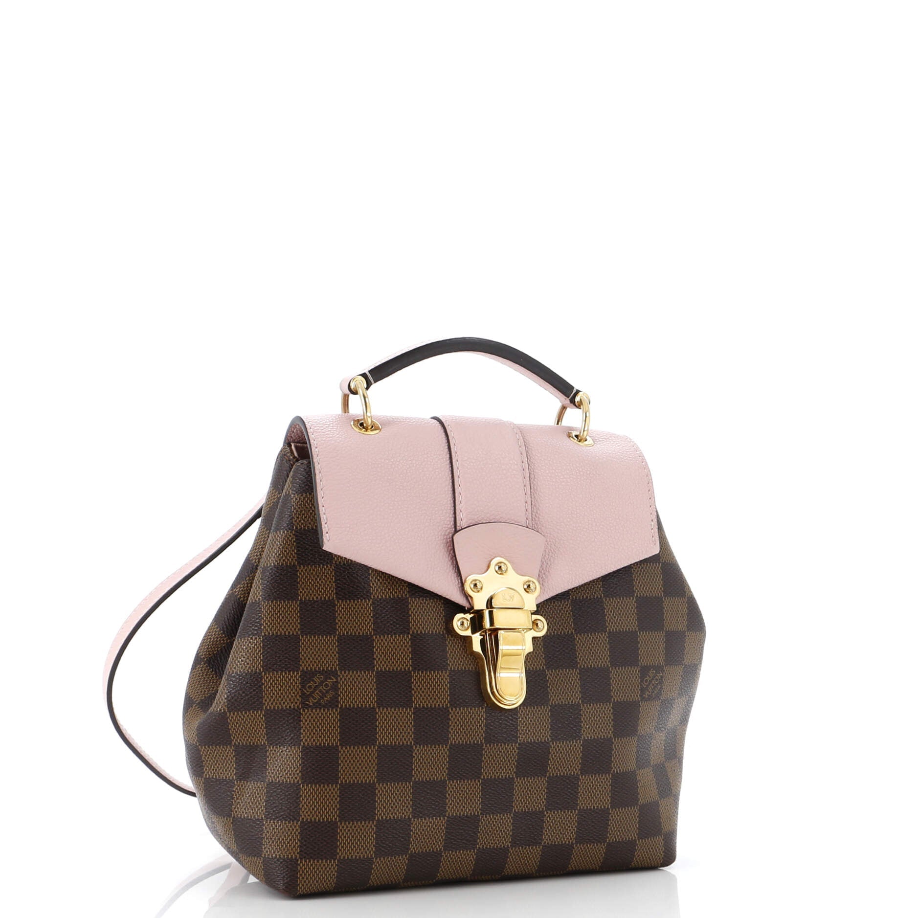 Louis Vuitton Clapton Backpack Damier and Leather