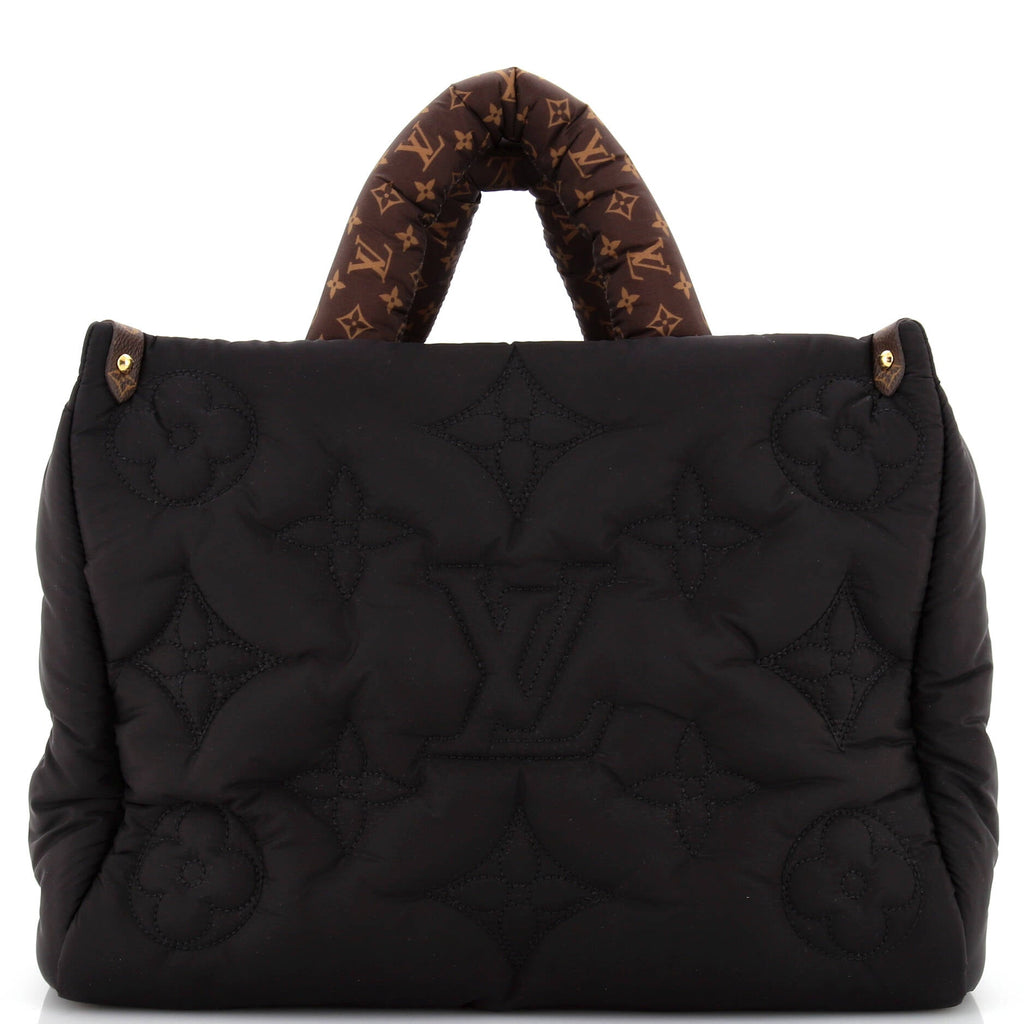 Louis Vuitton Pillow OnTheGo Tote Monogram Quilted Econyl Nylon MM