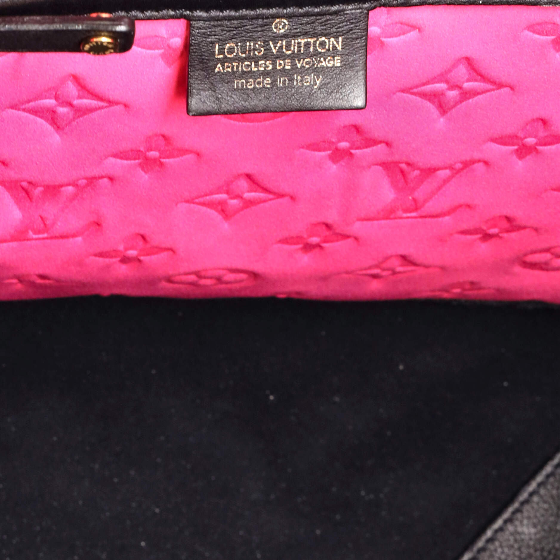 Louis Vuitton Scuba Tote Monogram Embossed Neoprene MM