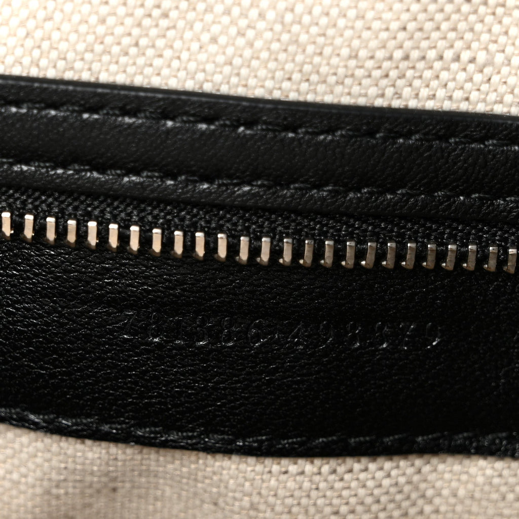 Calfskin GG Matelasse Large Tote Black