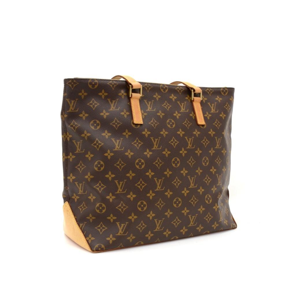 Louis Vuitto Cabas Mezzo Monogram Canvas Tote Bag