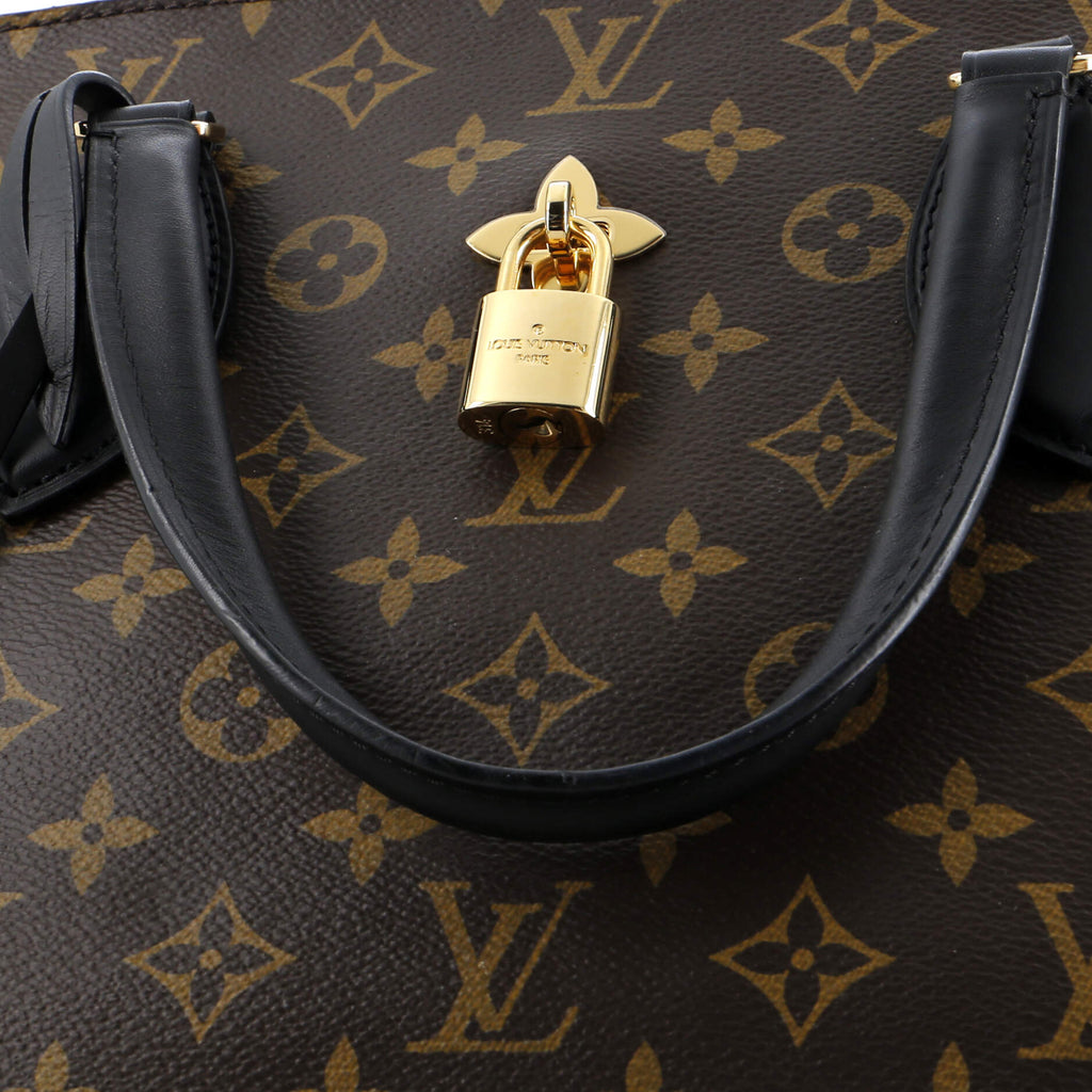 Louis Vuitton Flower Zipped Tote Monogram Canvas MM