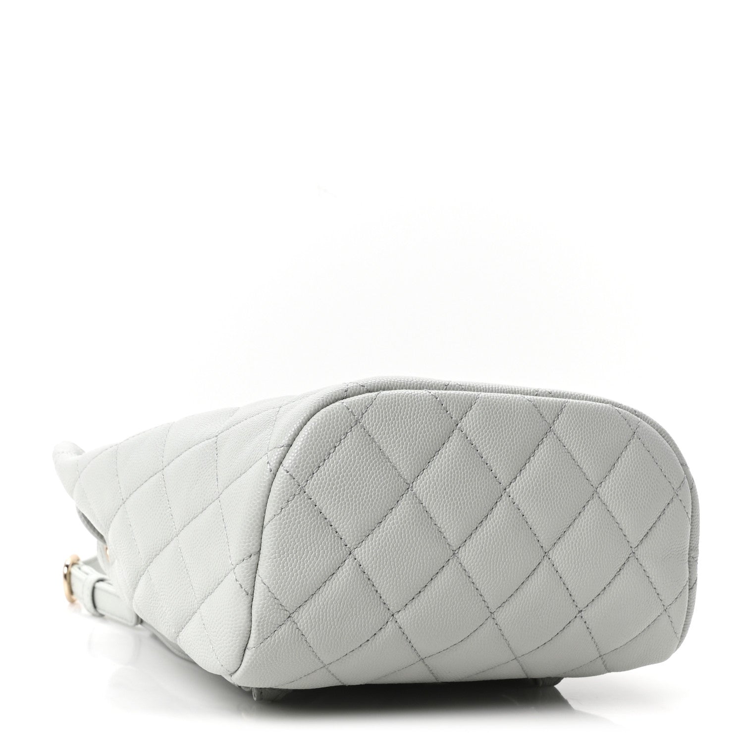 Caviar Quilted Mini Urban Spirit Backpack Light Blue
