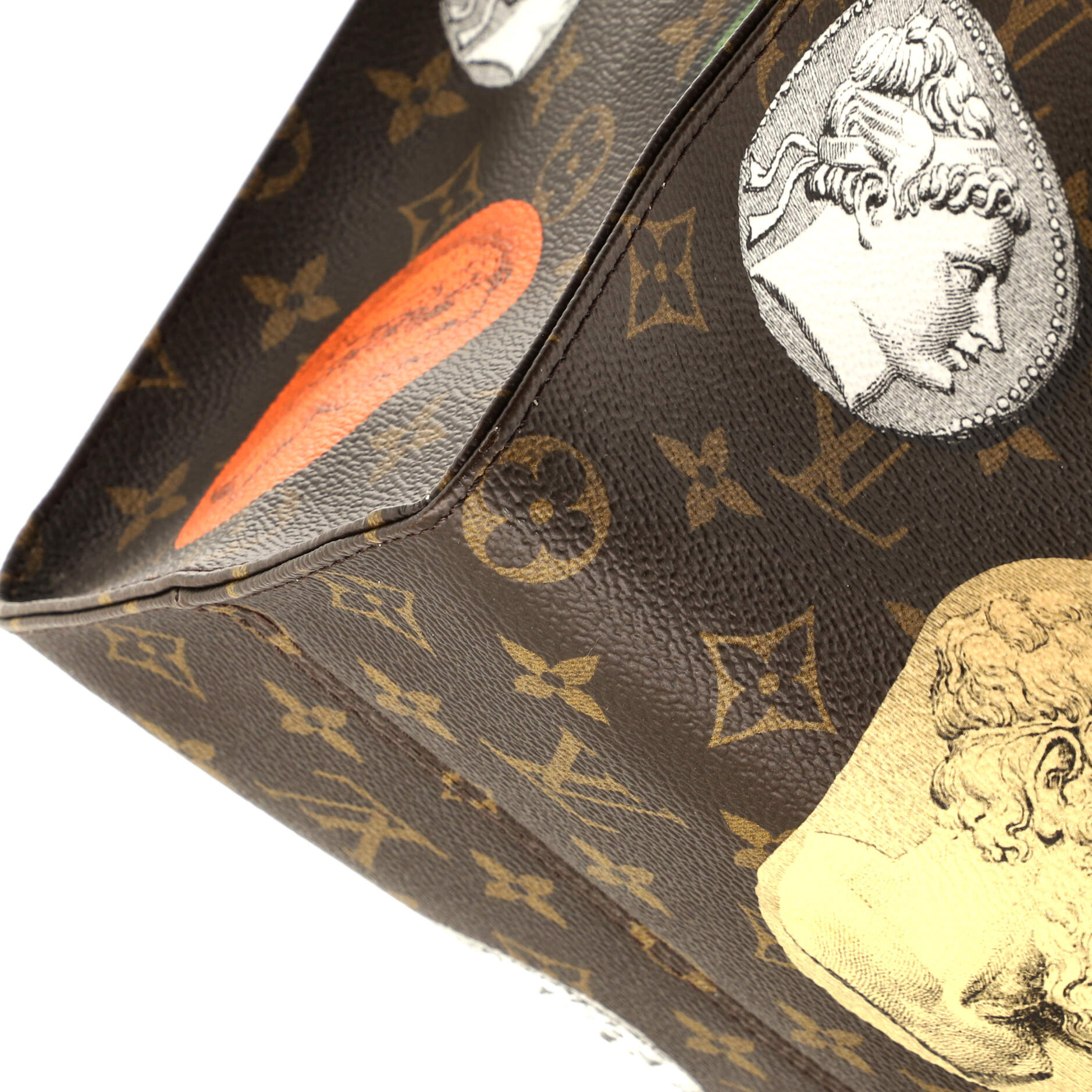 Louis Vuitton OnTheGo Tote Limited Edition Fornasetti Cameo Monogram Canvas MM