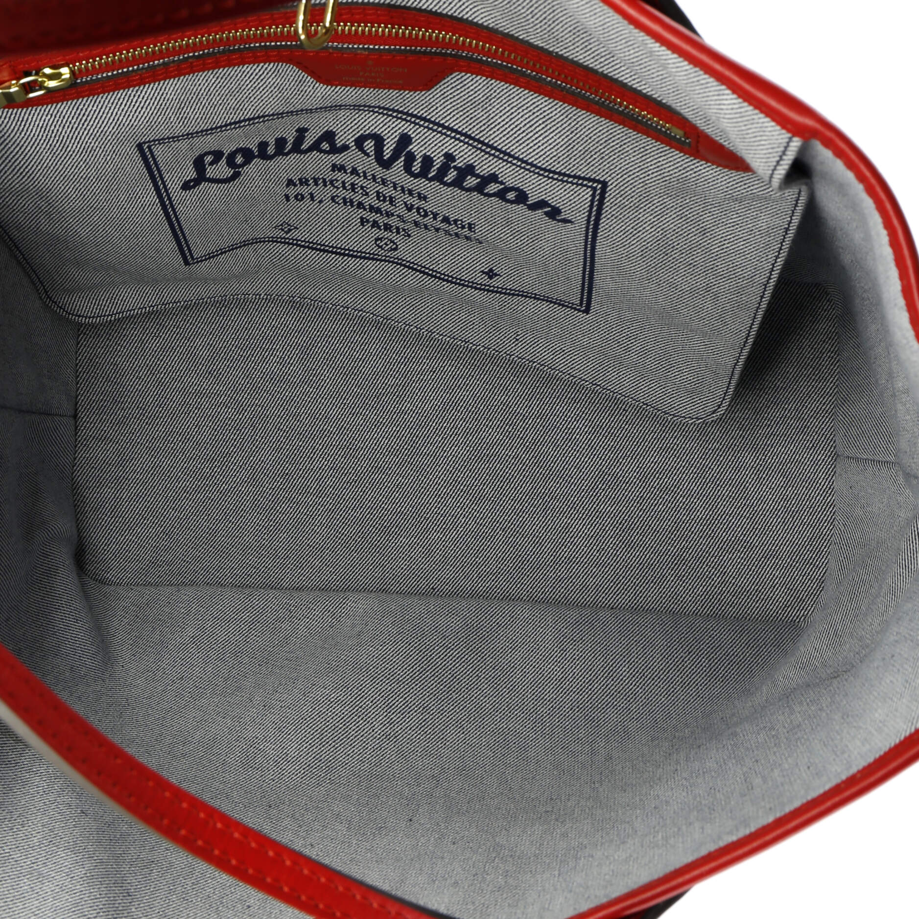 Louis Vuitton Neverfull Tote Damier and Monogram Patchwork Denim MM