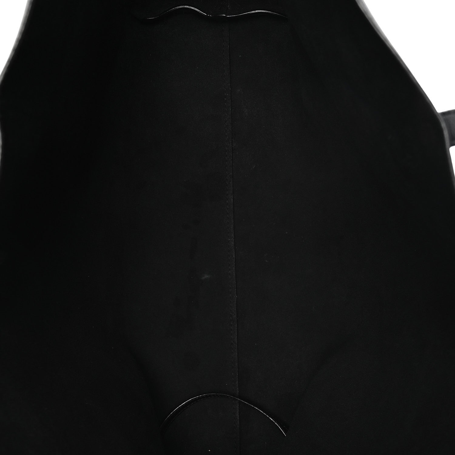 Calfskin Large Shopping Tote Black