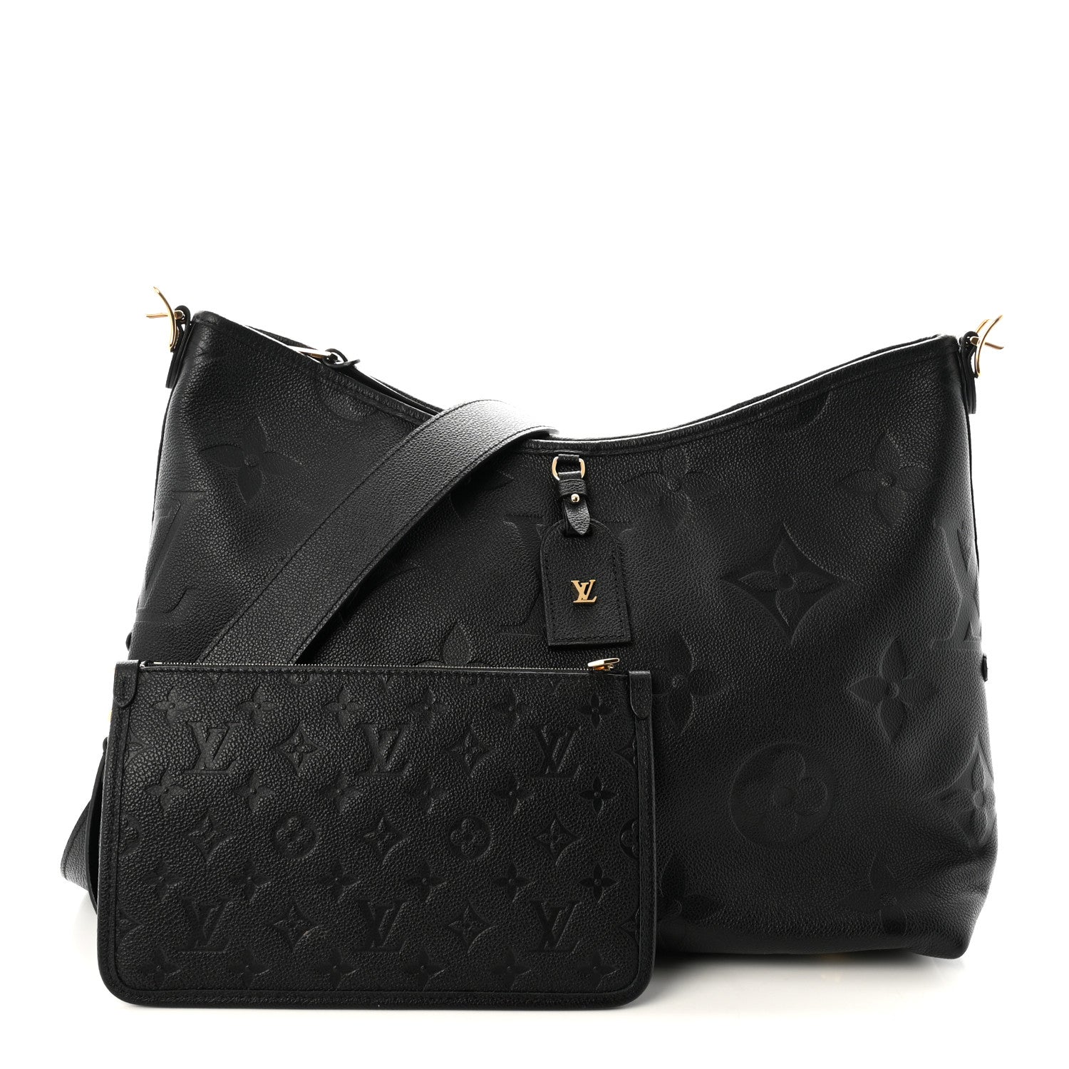 Empreinte Monogram Giant CarryAll MM Black Black