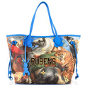 Louis Vuitton Neverfull NM Tote Limited Edition Jeff Koons Rubens Print Canvas MM