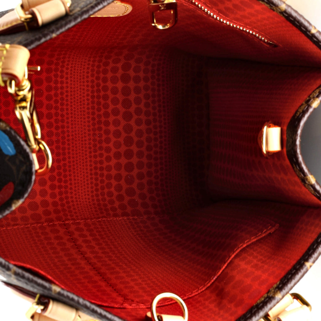 Louis Vuitton OnTheGo Tote Yayoi Kusama Painted Dots Monogram Canvas PM