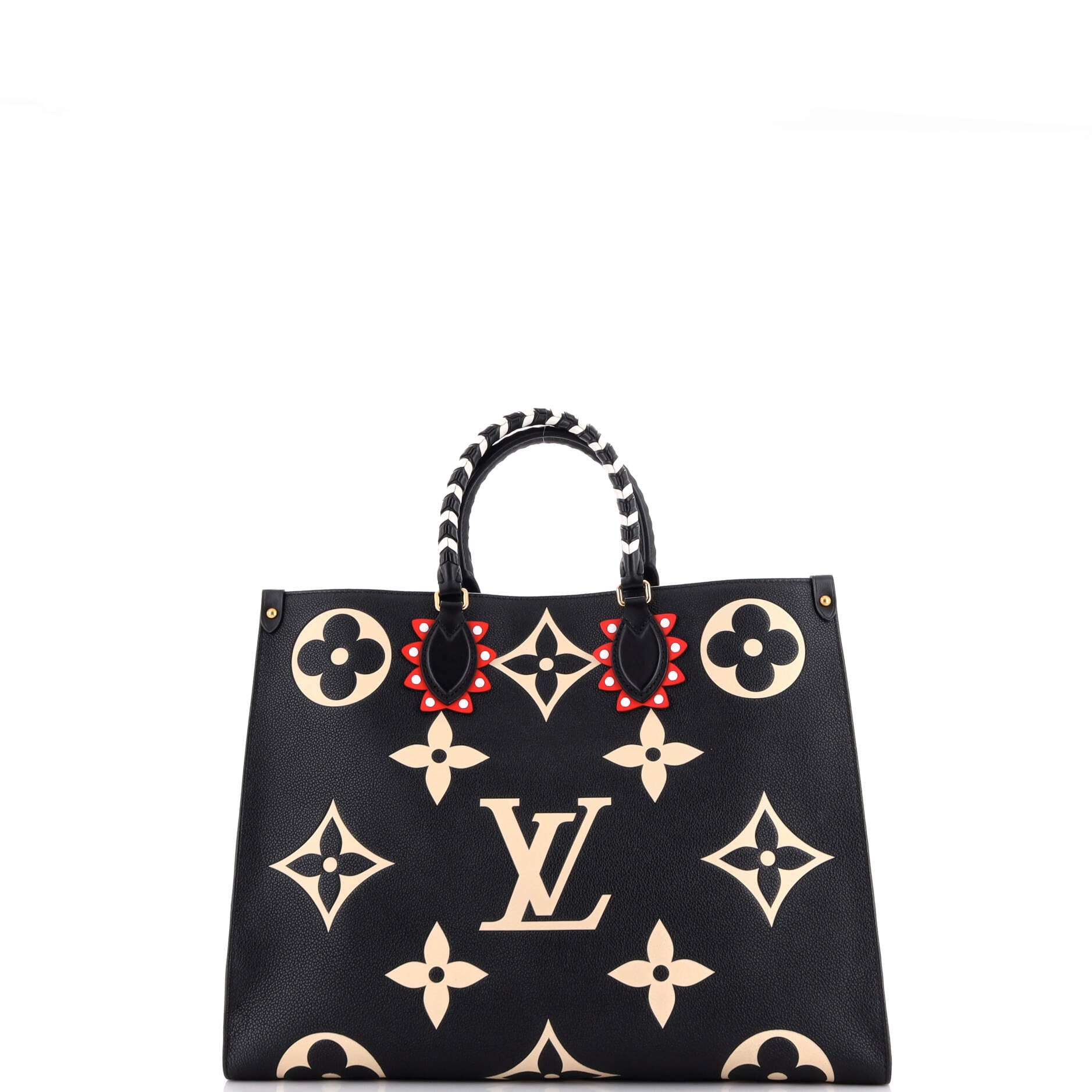 Louis Vuitton OnTheGo Tote Limited Edition Crafty Monogram Empreinte Giant GM