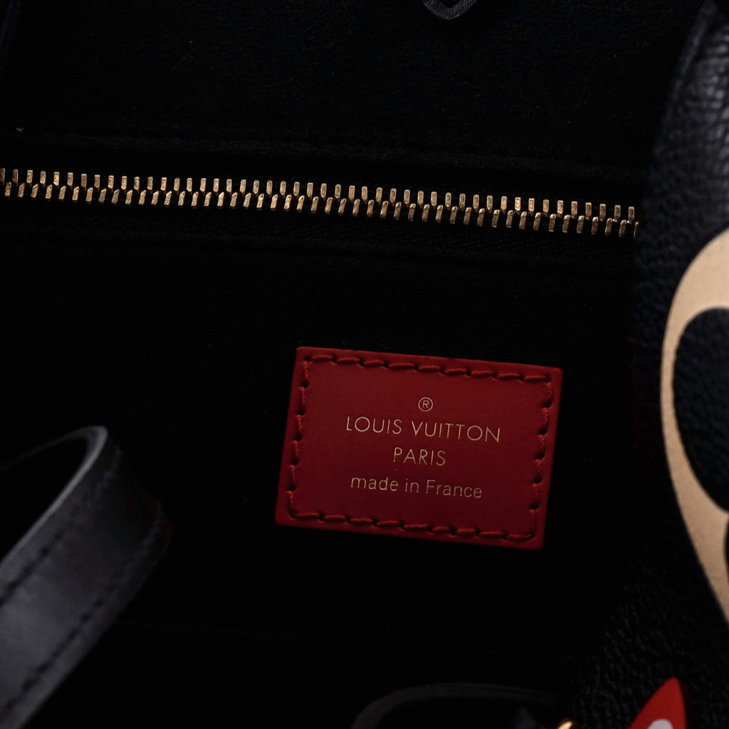 Louis Vuitton OnTheGo Tote Limited Edition Crafty Monogram Empreinte Giant GM