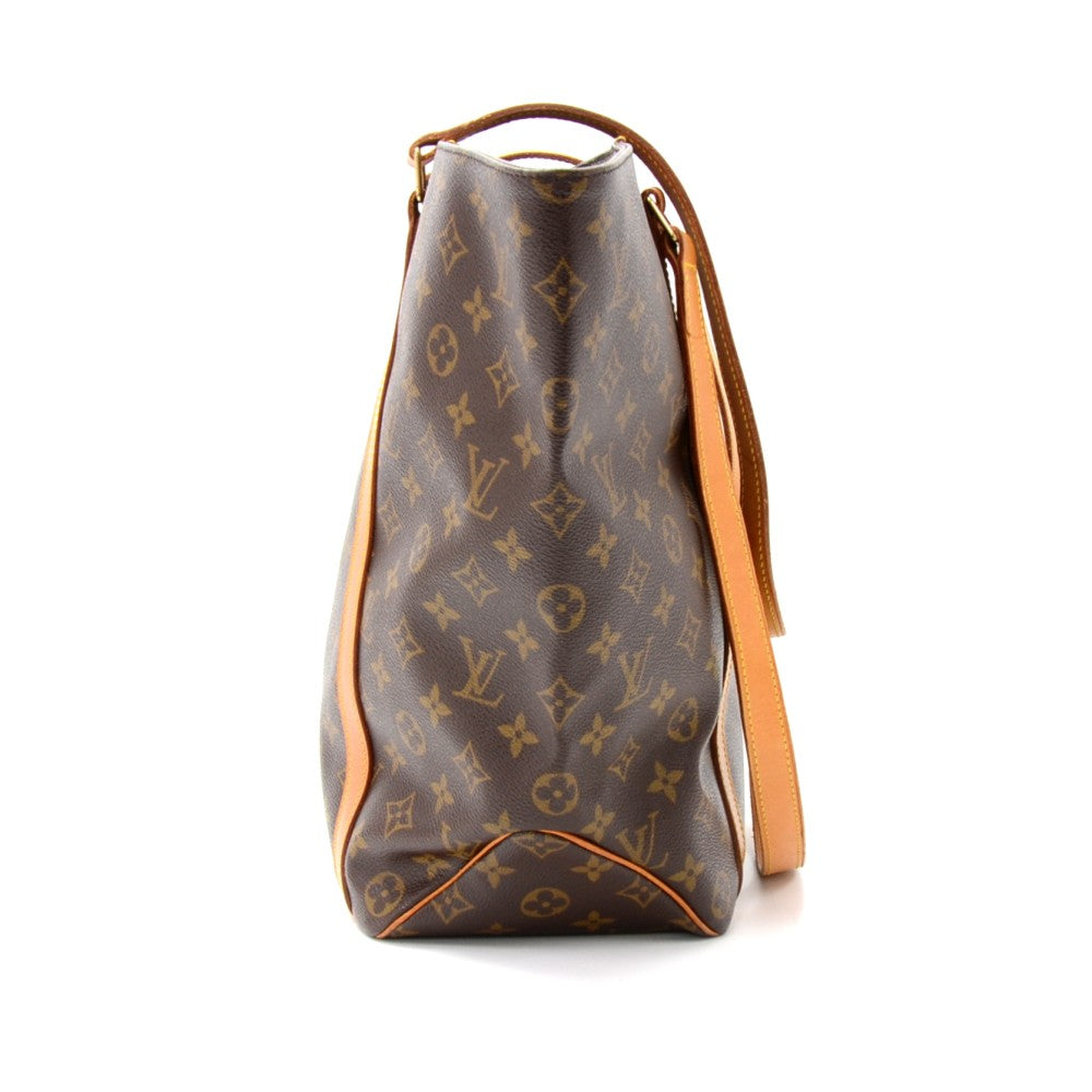 Louis Vuitto Sac Shopping Monogram Canvas Tote Bag