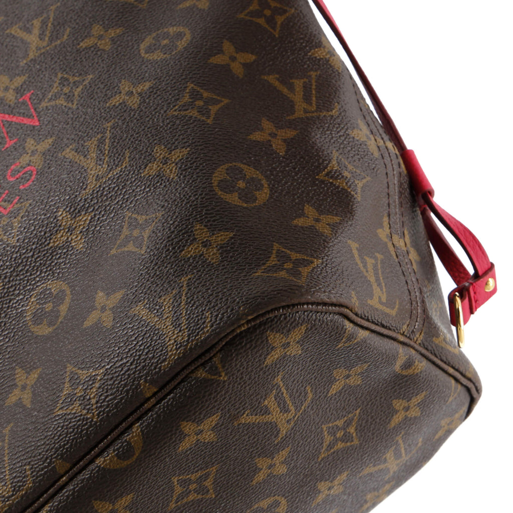 Louis Vuitton Neverfull Tote Limited Edition Ikat Monogram Canvas MM