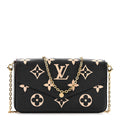 Empreinte Monogram Giant Felicie Pochette Black Beige
