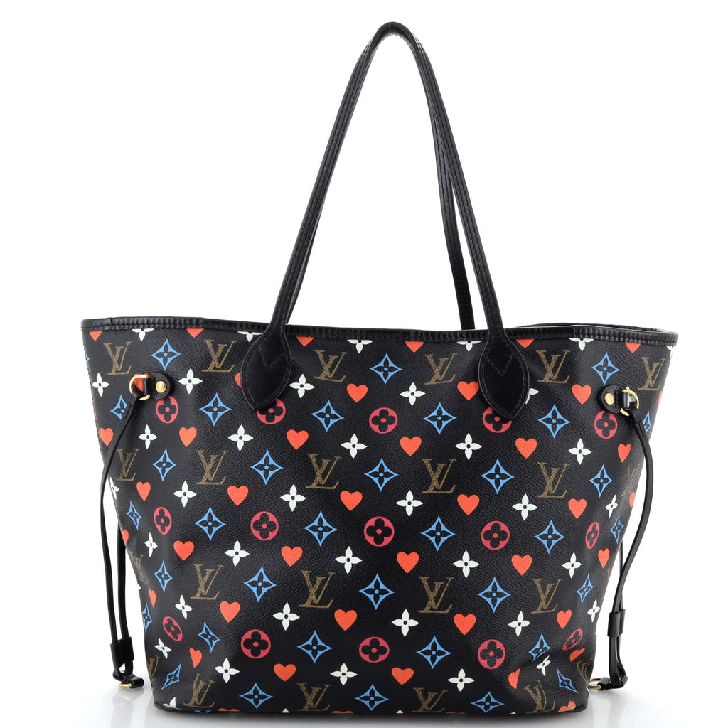 Louis Vuitton Neverfull NM Tote Limited Edition Game On Multicolor Monogram MM