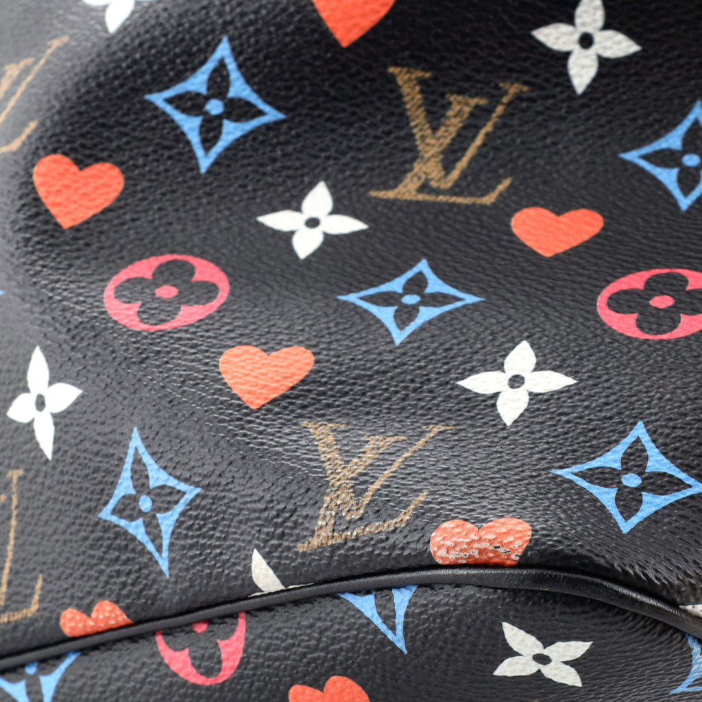 Louis Vuitton Neverfull NM Tote Limited Edition Game On Multicolor Monogram MM