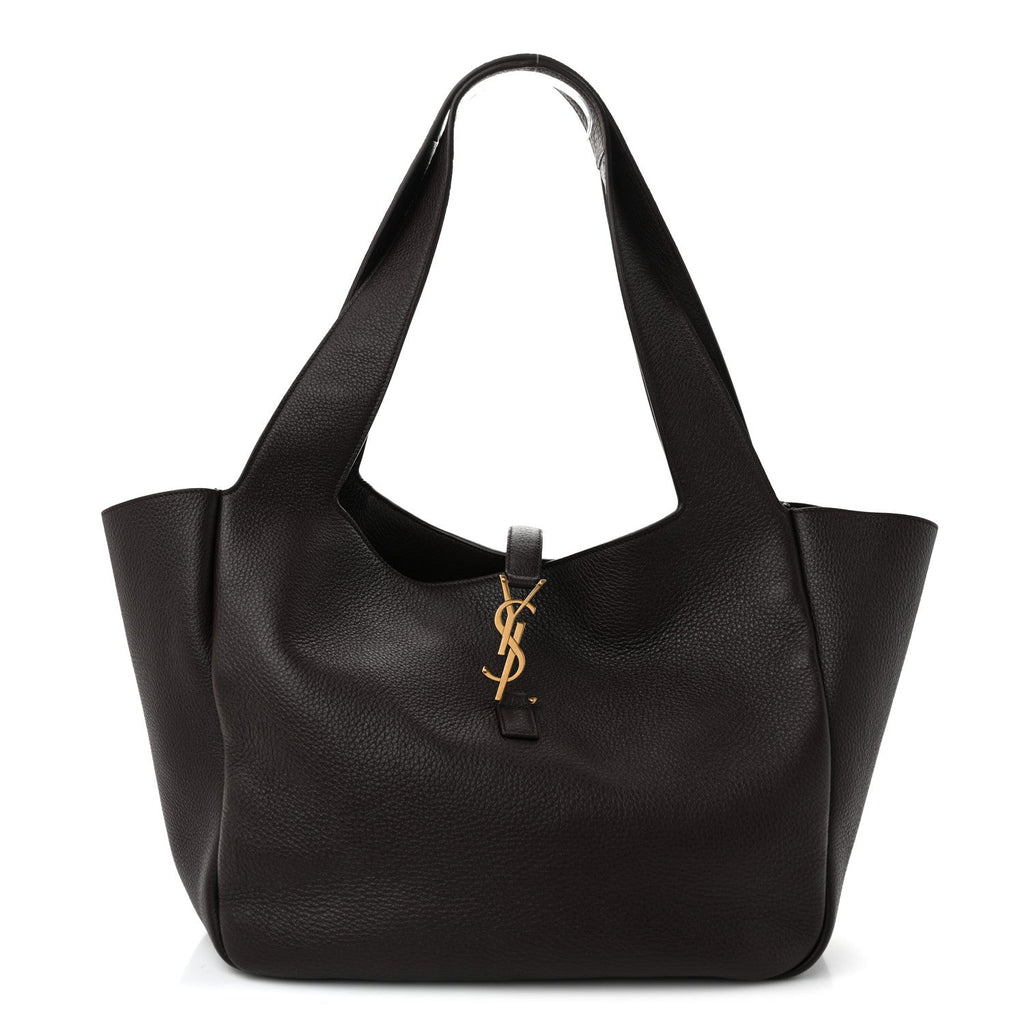 Grained Deerskin Bea Tote Sweet Chocolate