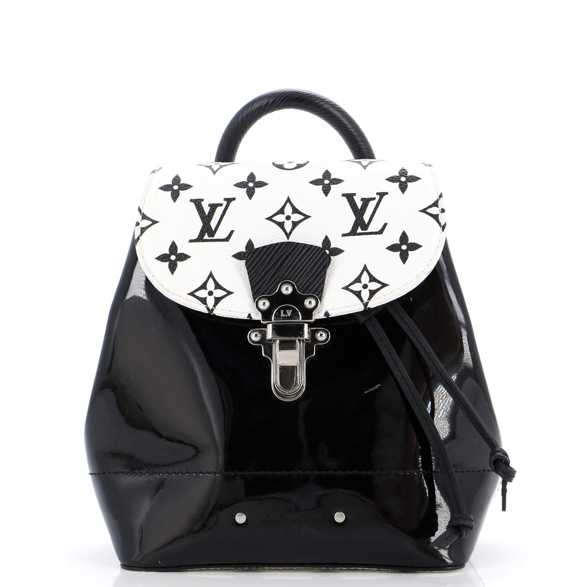 Louis Vuitton Hot Springs Backpack Vernis with Monogram Canvas