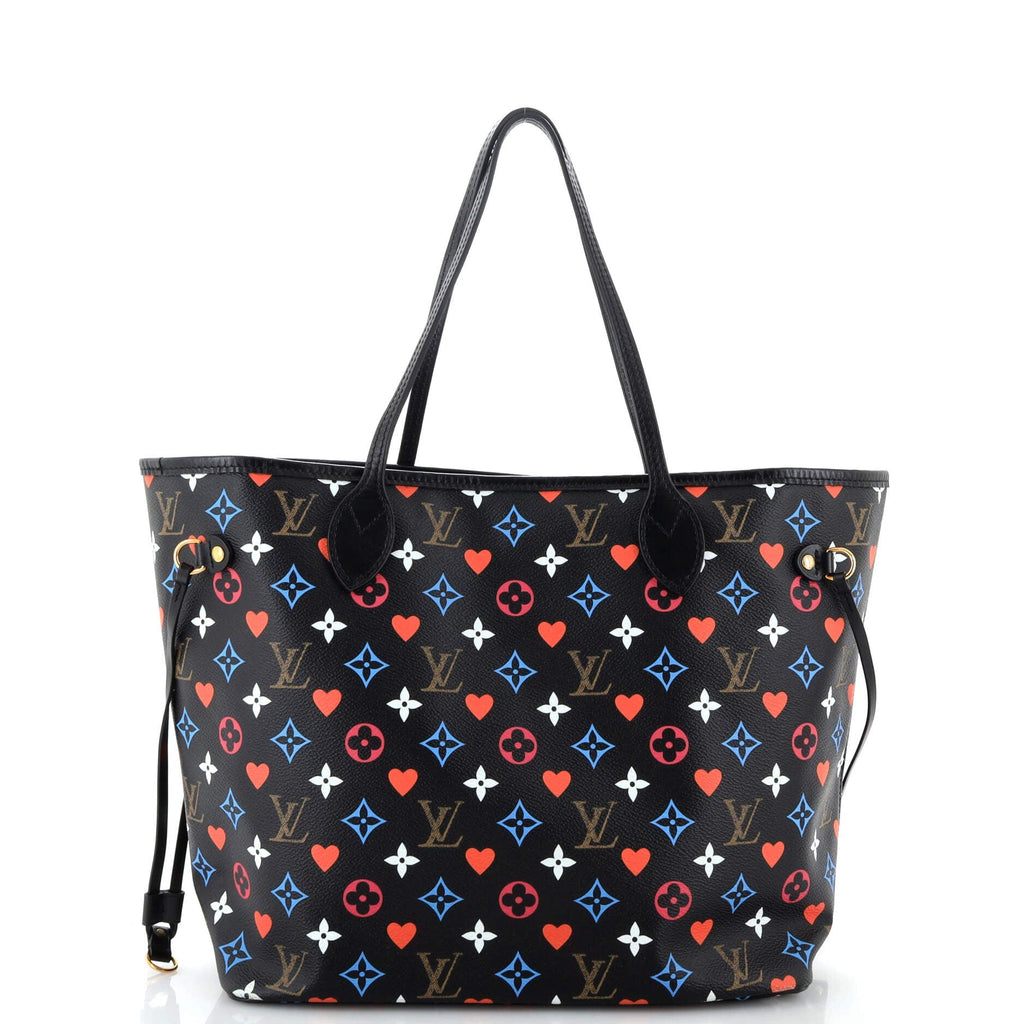 Louis Vuitton Neverfull NM Tote Limited Edition Game On Multicolor Monogram MM