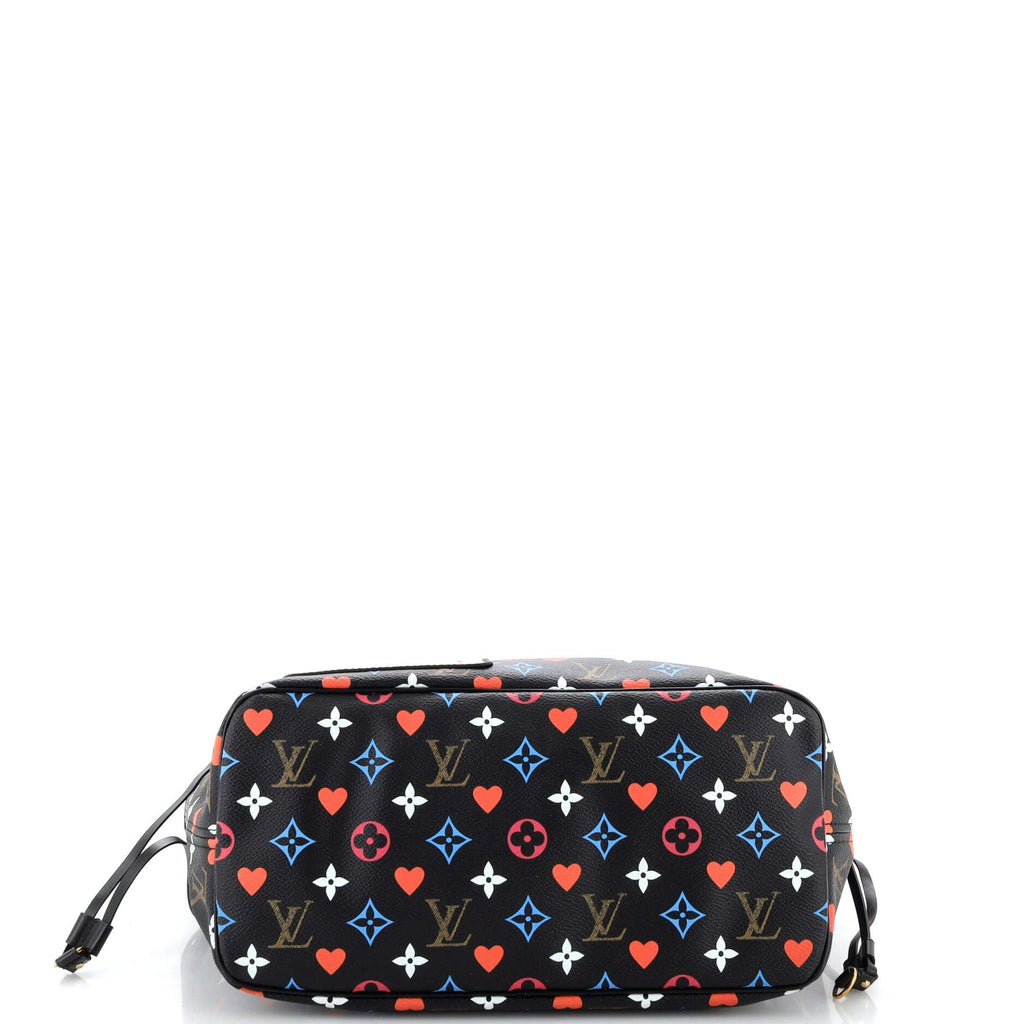 Louis Vuitton Neverfull NM Tote Limited Edition Game On Multicolor Monogram MM