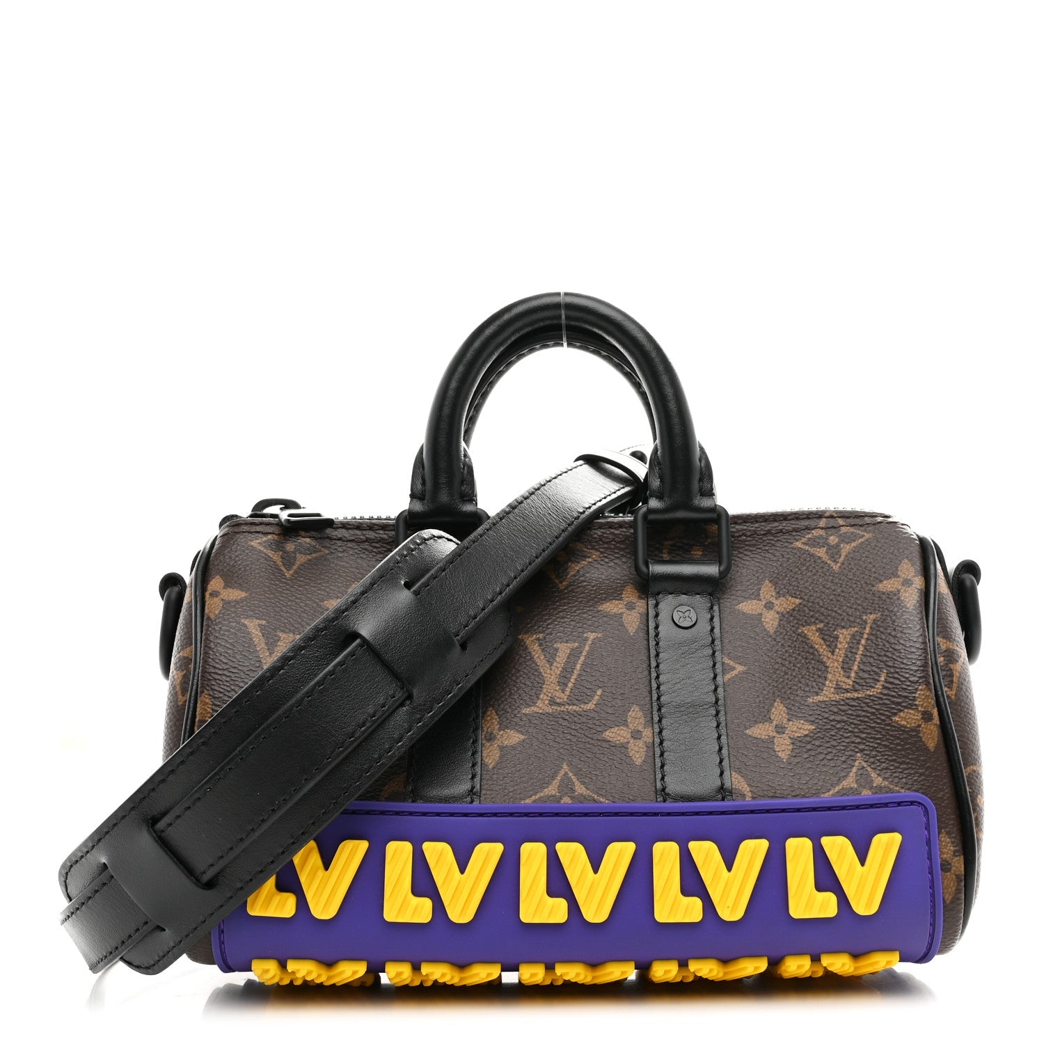Monogram LV Rubber Keepall XS Multicolor