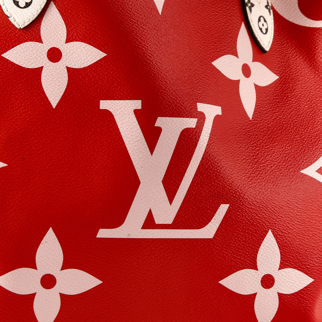 Louis Vuitton Neverfull NM Tote Limited Edition Colored Monogram Giant MM