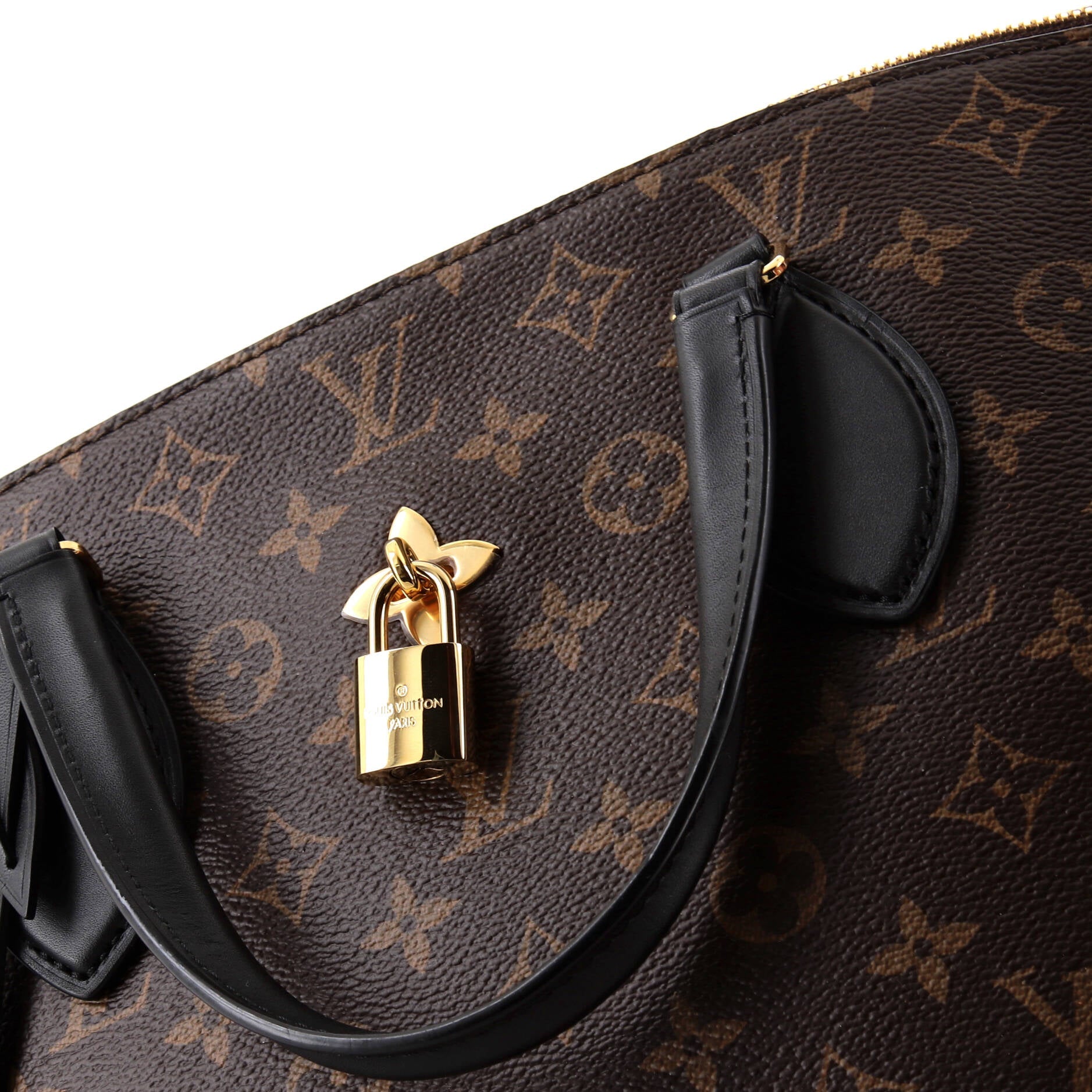 Louis Vuitton Flower Zipped Tote Monogram Canvas MM