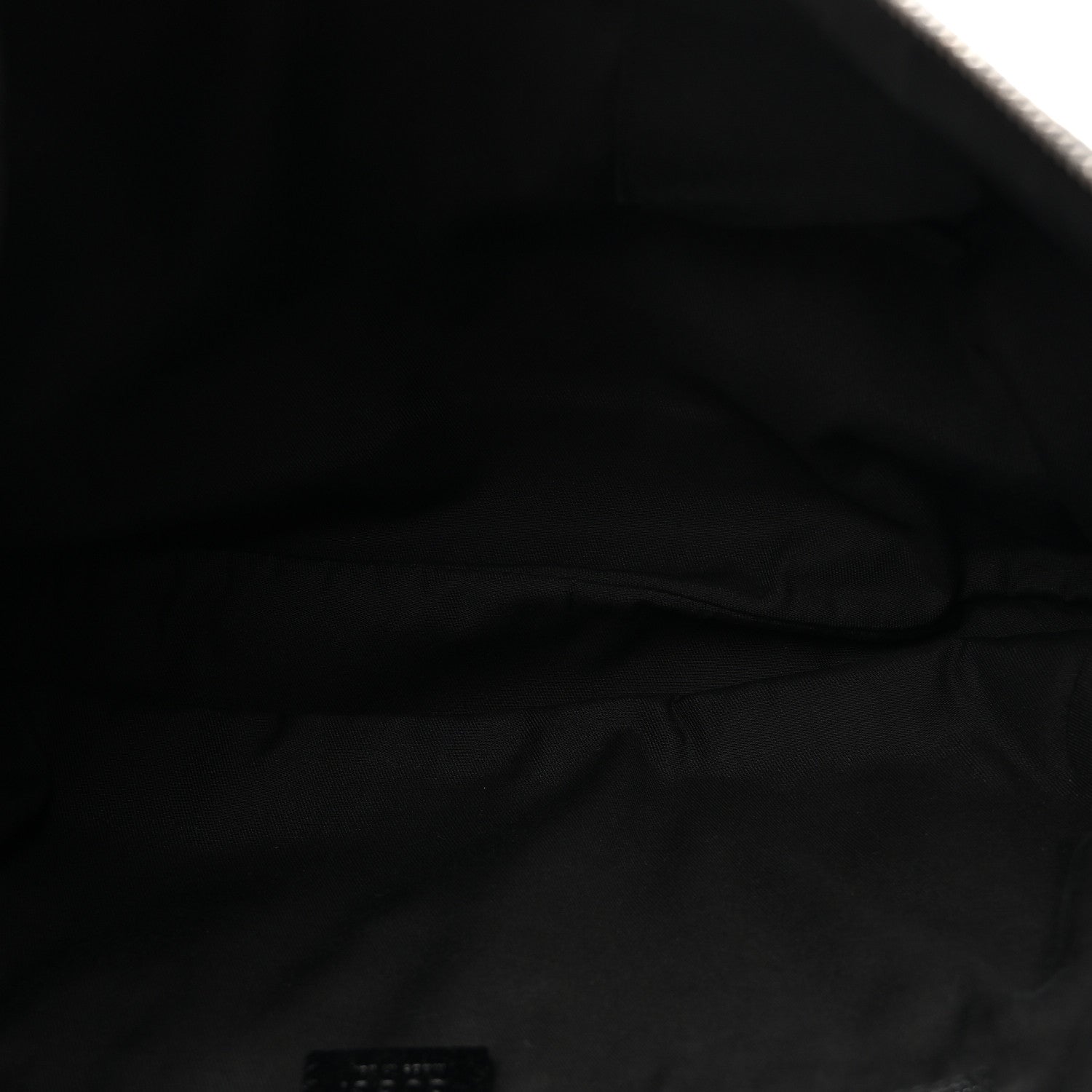Monogram Web Medium Half Moon Hobo Black