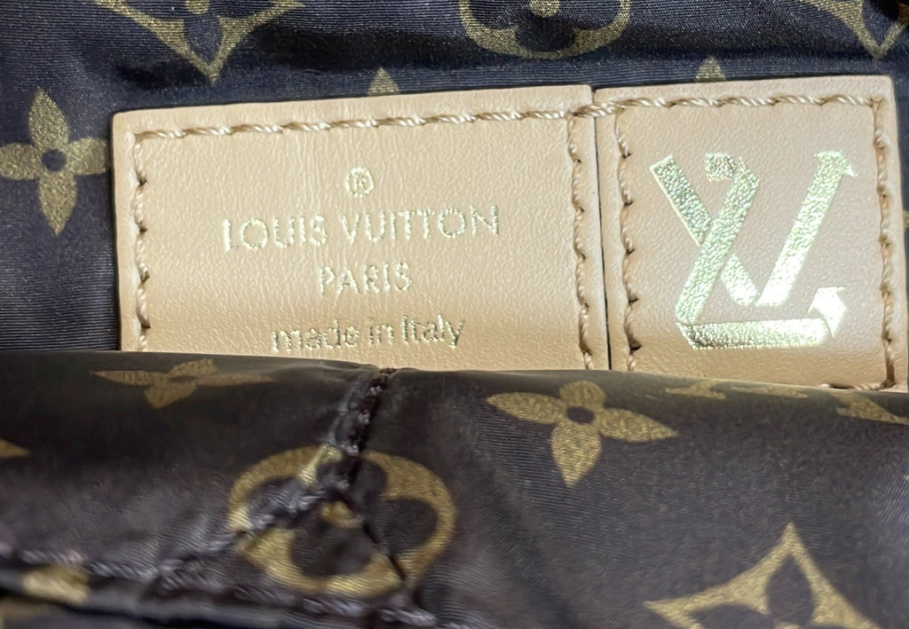 Louis Vuitton Pillow OnTheGo Tote Monogram Quilted Econyl Nylon GM