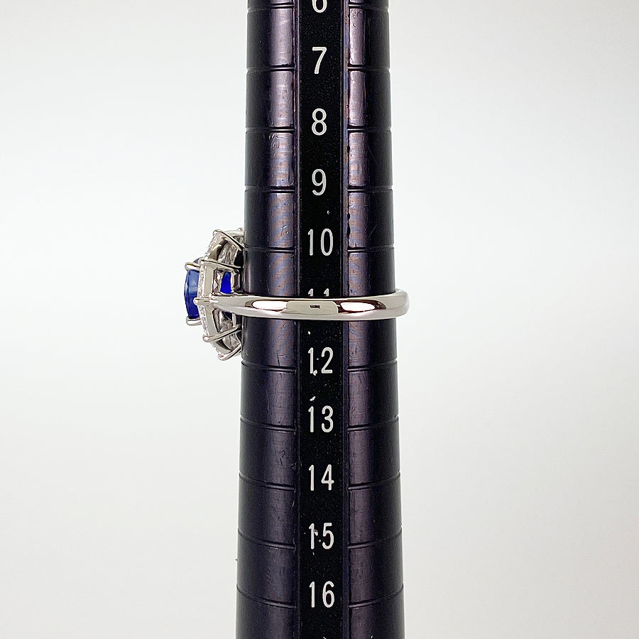 Ring Platinum Sapphire