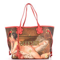 Louis Vuitton Neverfull NM Tote Limited Edition Jeff Koons Boucher Print Canvas MM