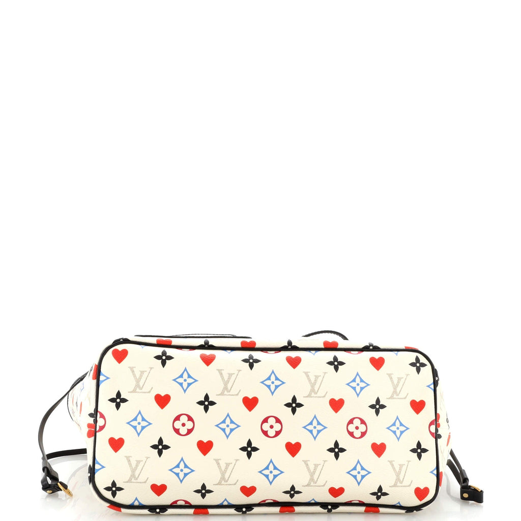 Louis Vuitton Neverfull NM Tote Limited Edition Game On Multicolor Monogram MM