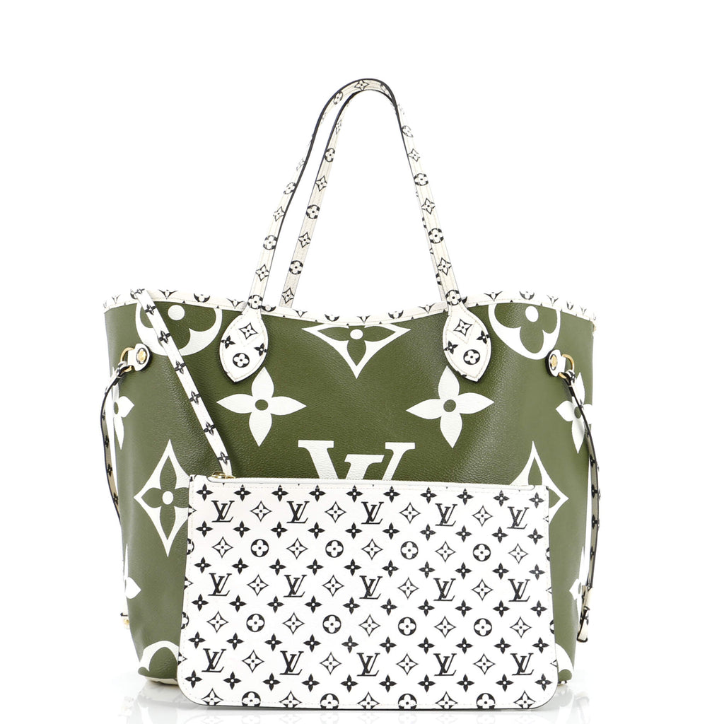 Louis Vuitton Neverfull NM Tote Limited Edition Colored Monogram Giant MM