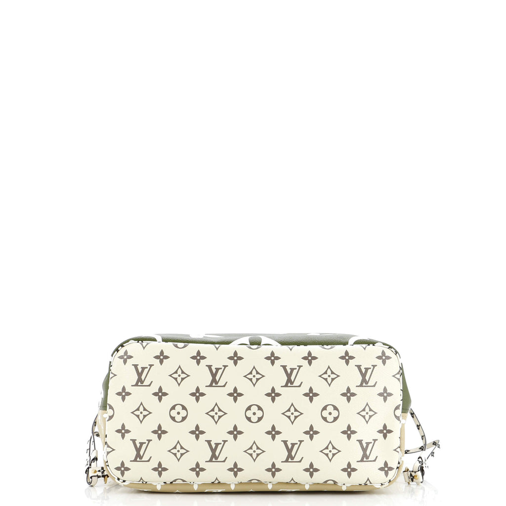 Louis Vuitton Neverfull NM Tote Limited Edition Colored Monogram Giant MM
