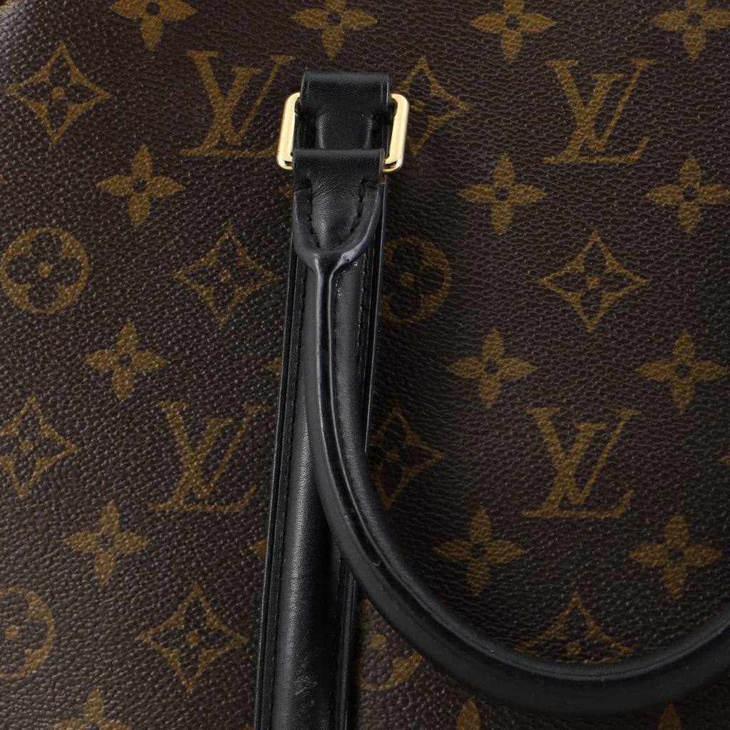 Louis Vuitton Soufflot Tote Monogram Canvas with Leather MM