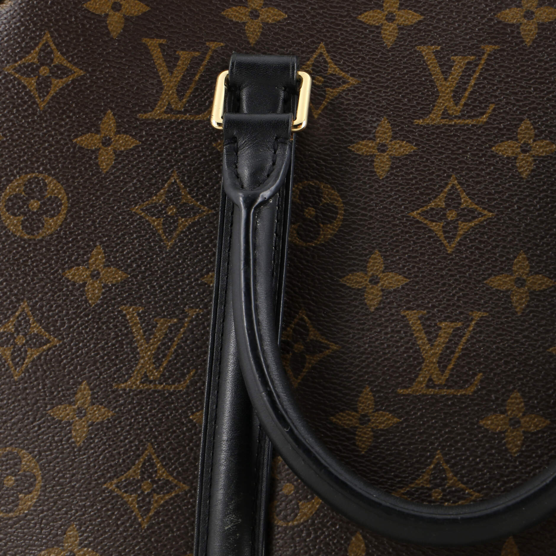 Louis Vuitton Soufflot Tote Monogram Canvas with Leather MM