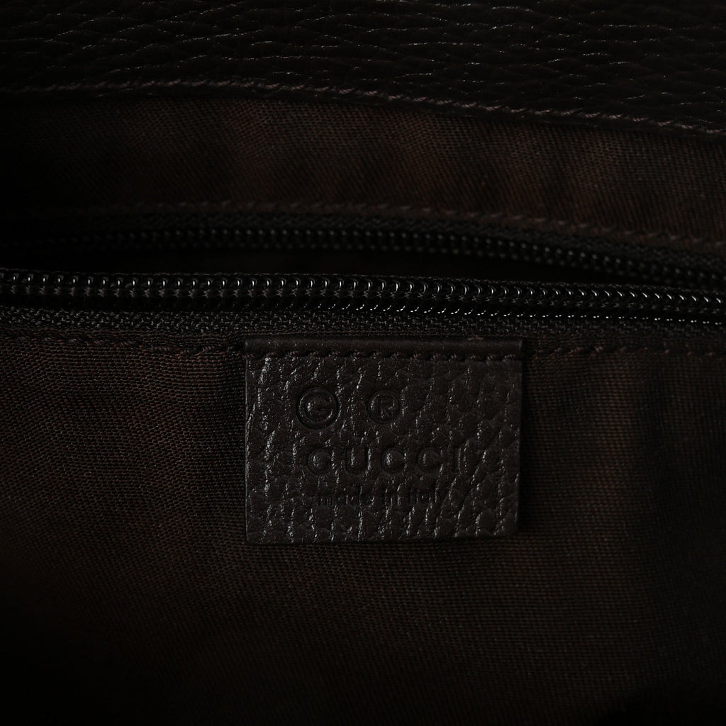 GG Monogram Large Joy Tote Bag Dark Brown