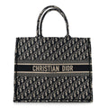 Oblique Large Book Tote Blue Multicolor