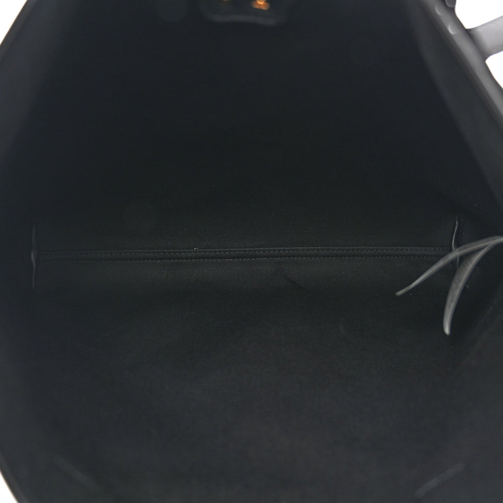 Canvas Underwater Medusa Tote Black Multicolor