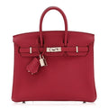 Togo Birkin 25 Rouge Grenat