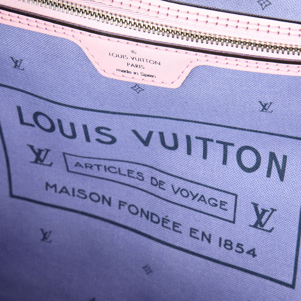 Louis Vuitton Neverfull NM Tote Limited Edition Escale Monogram Giant MM