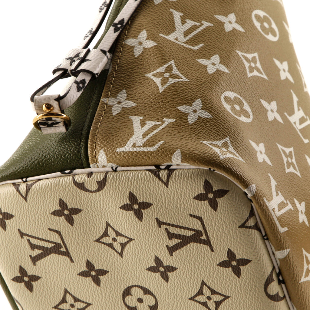 Louis Vuitton Neverfull NM Tote Limited Edition Colored Monogram Giant MM