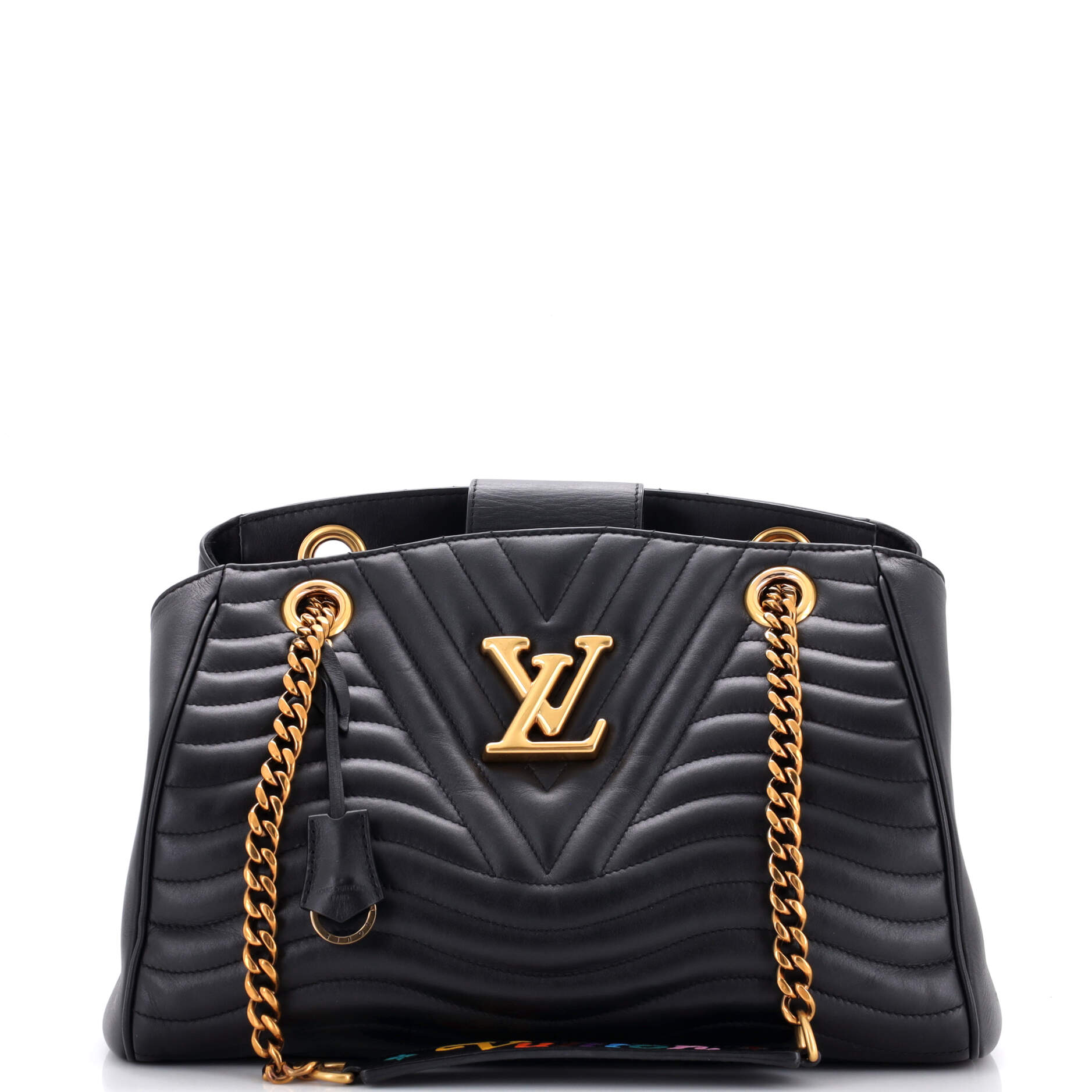 Louis Vuitton New Wave Chain Tote Quilted Leather