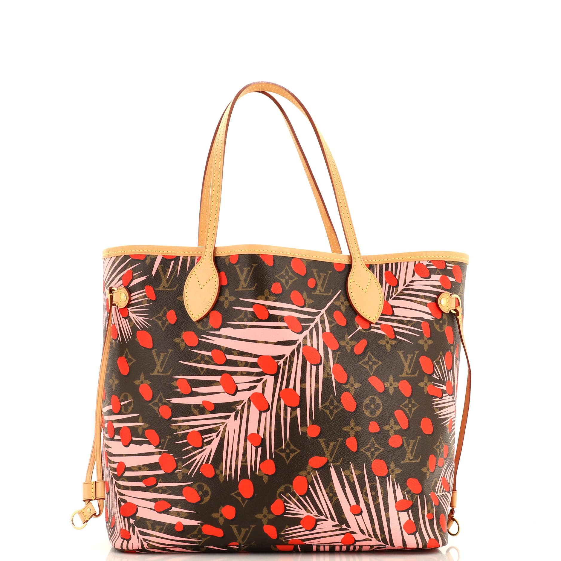 Louis Vuitton Neverfull NM Tote Limited Edition Monogram Jungle Dots MM