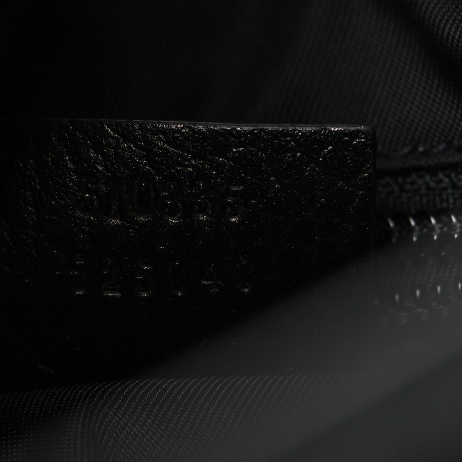 Nylon Monogram Double Buckle Flap Messenger Bag Black