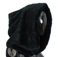 Dolce & Gabbana Green Weasel Fur Crochet Hood Scarf Women's Hat