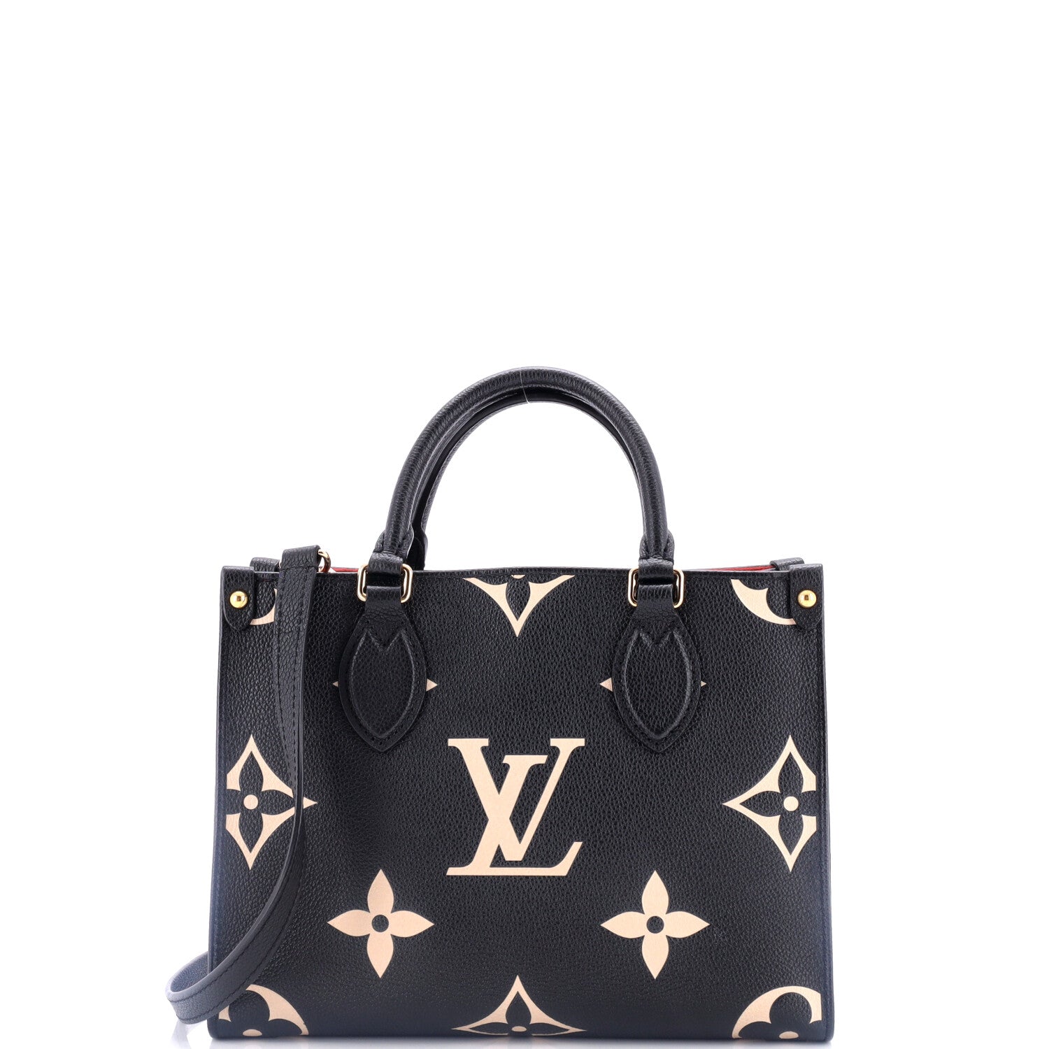 Louis Vuitton OnTheGo Tote Bicolor Monogram Empreinte Giant PM